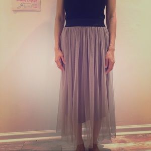 Ballerina tutu-like skirt